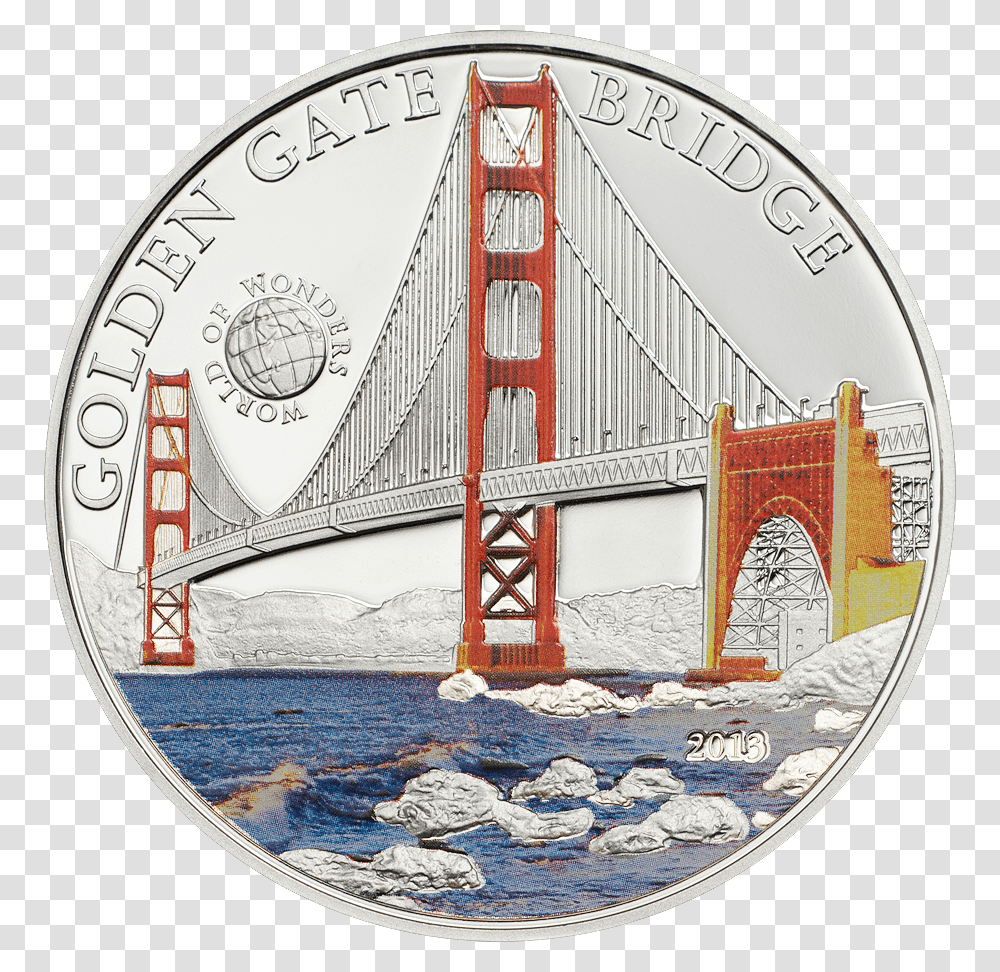 Circle, Nickel, Coin, Money, Bridge Transparent Png