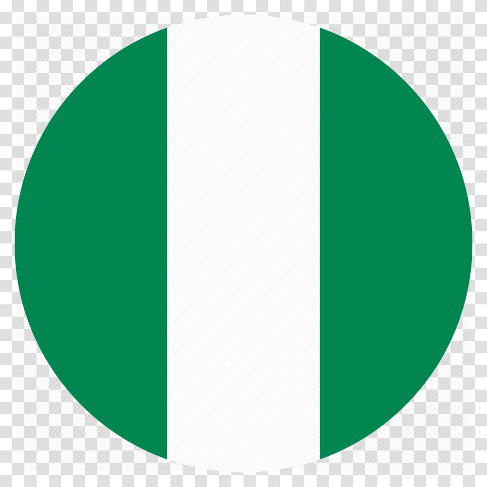 Circle Nigerian Flag Background, Logo, Rug Transparent Png