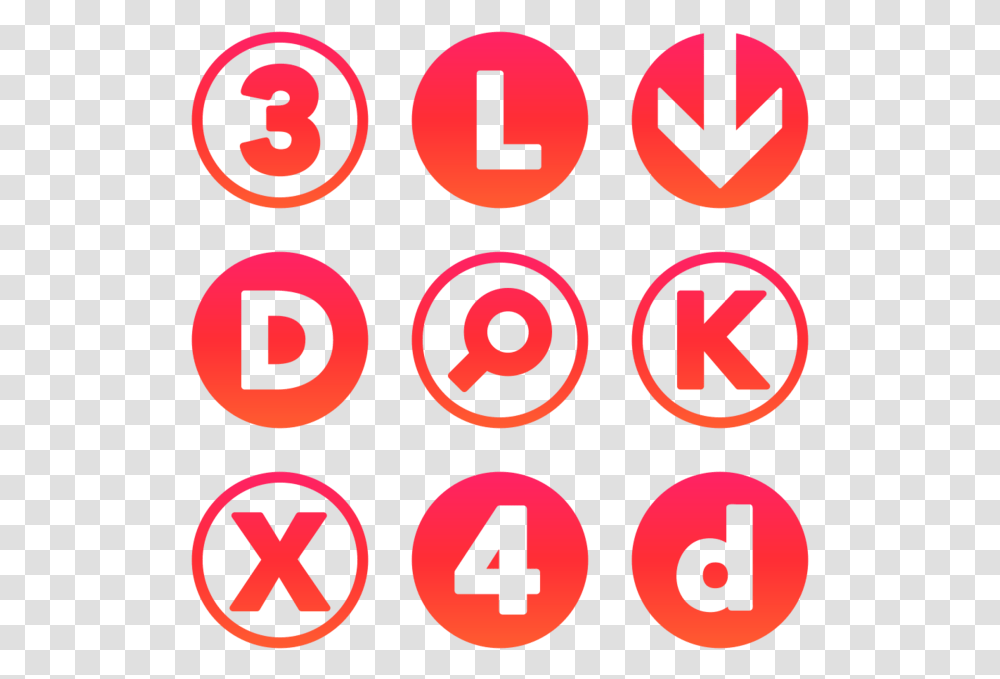 Circle, Number, Alphabet Transparent Png