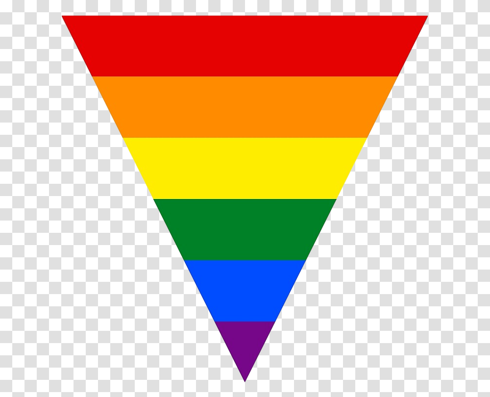 Circle Of Hope Rainbow Triangle, Cone Transparent Png