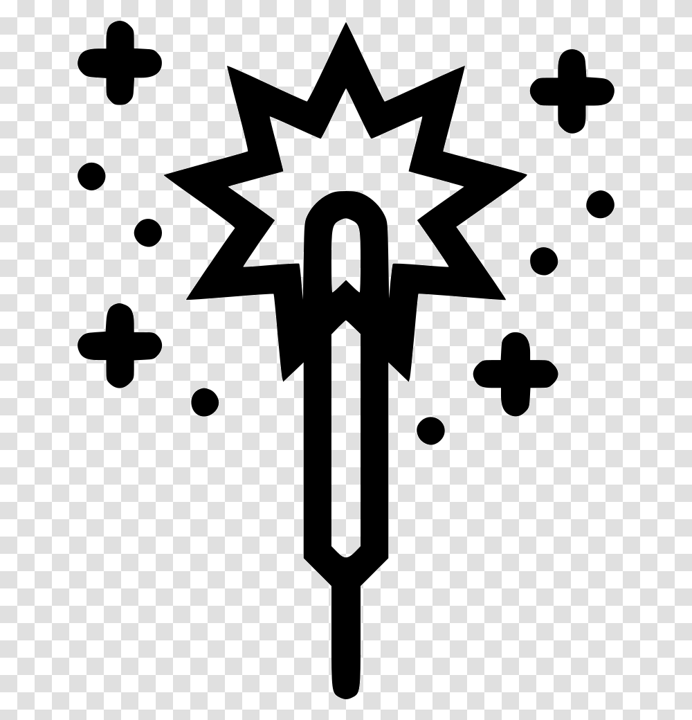 Circle Of Religious Symbols, Stencil, Cross, Emblem Transparent Png