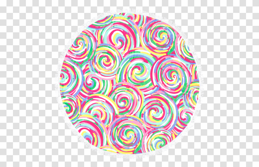 Circle, Pattern, Rug, Spiral, Floral Design Transparent Png