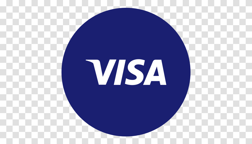 Circle Payment Round Icon Visa Circle, Sphere, Text, Logo, Symbol Transparent Png