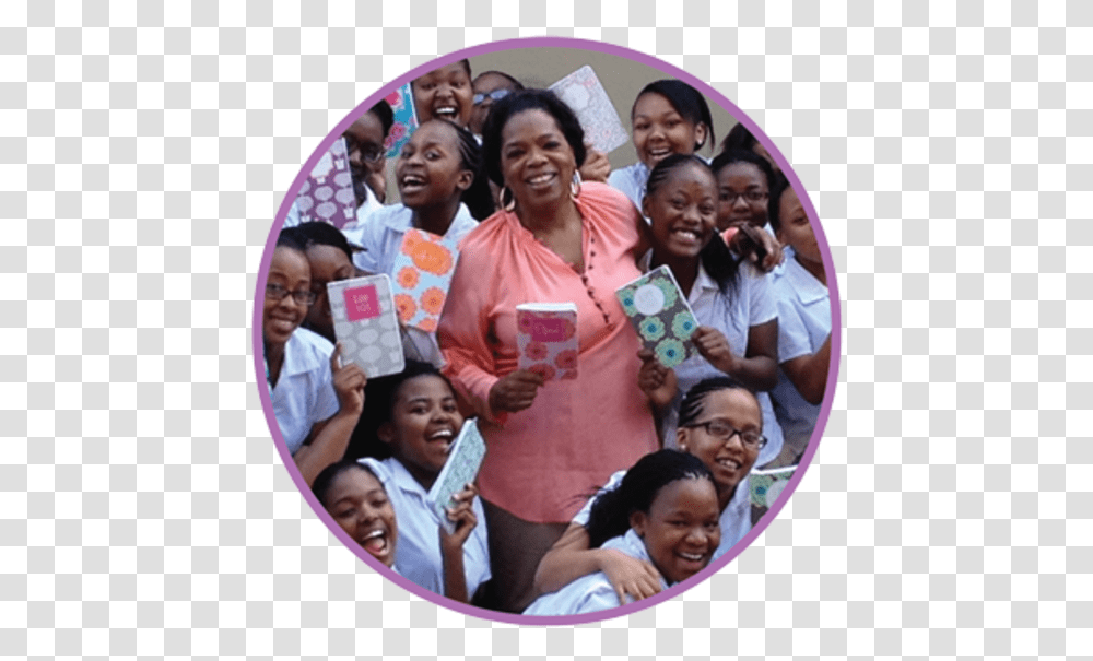 Circle Pictures Of Oprah Winfrey, Poster, Advertisement, Person, Flyer Transparent Png