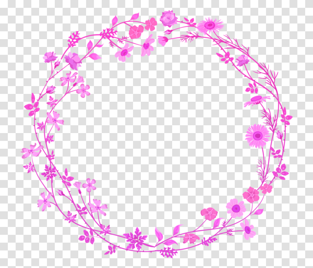Circle Pink Flower Icon Tumblr Trend Trends Machine Embroidery Design Flower, Plant, Blossom Transparent Png