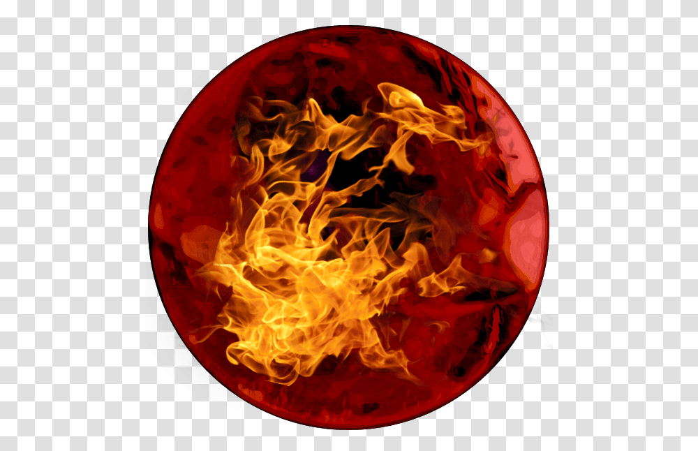 Circle Red Crculo Fuego Pin Image Circulo De Fuego En, Sphere, Fire, Flame, Bonfire Transparent Png