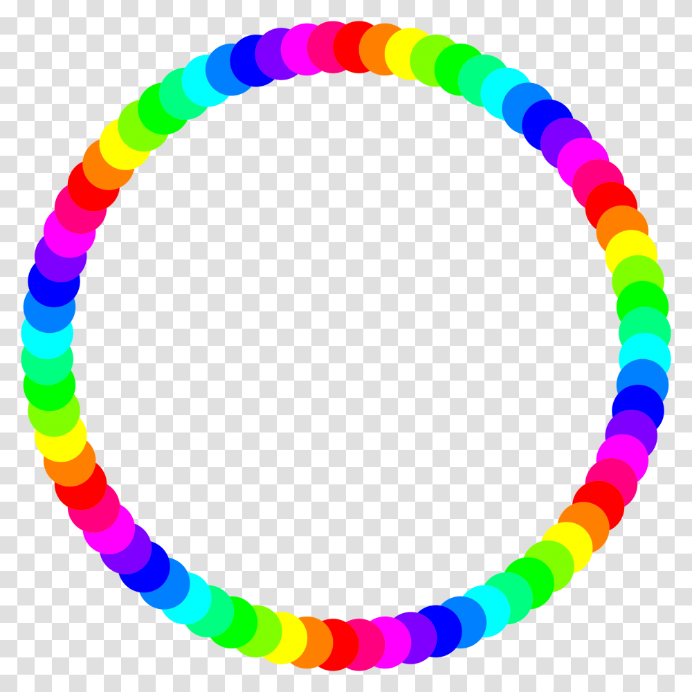 Радужные цветные круги