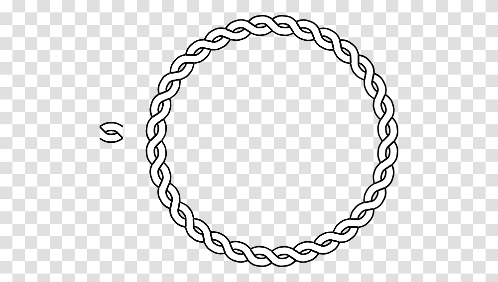 Circle Rope Border Circle Clip Art, Oval, Bracelet, Jewelry, Accessories Transparent Png