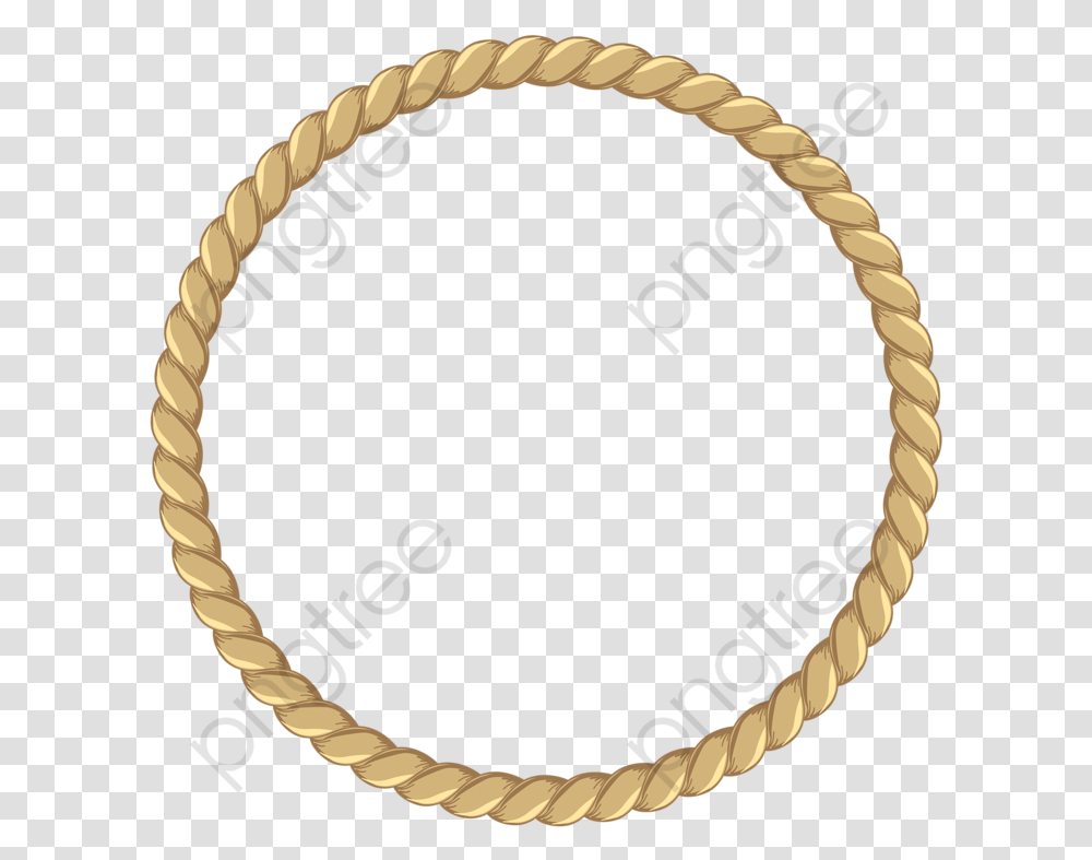 Circle Rope Golden Chain Round, Bracelet, Jewelry, Accessories, Accessory Transparent Png