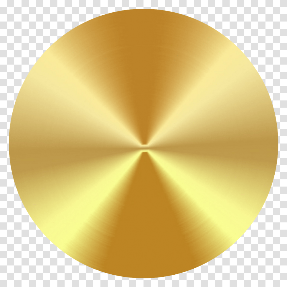 Circle Round Disc Gold Golden Coin Round Gold Circle, Lamp, Gold Medal, Trophy Transparent Png
