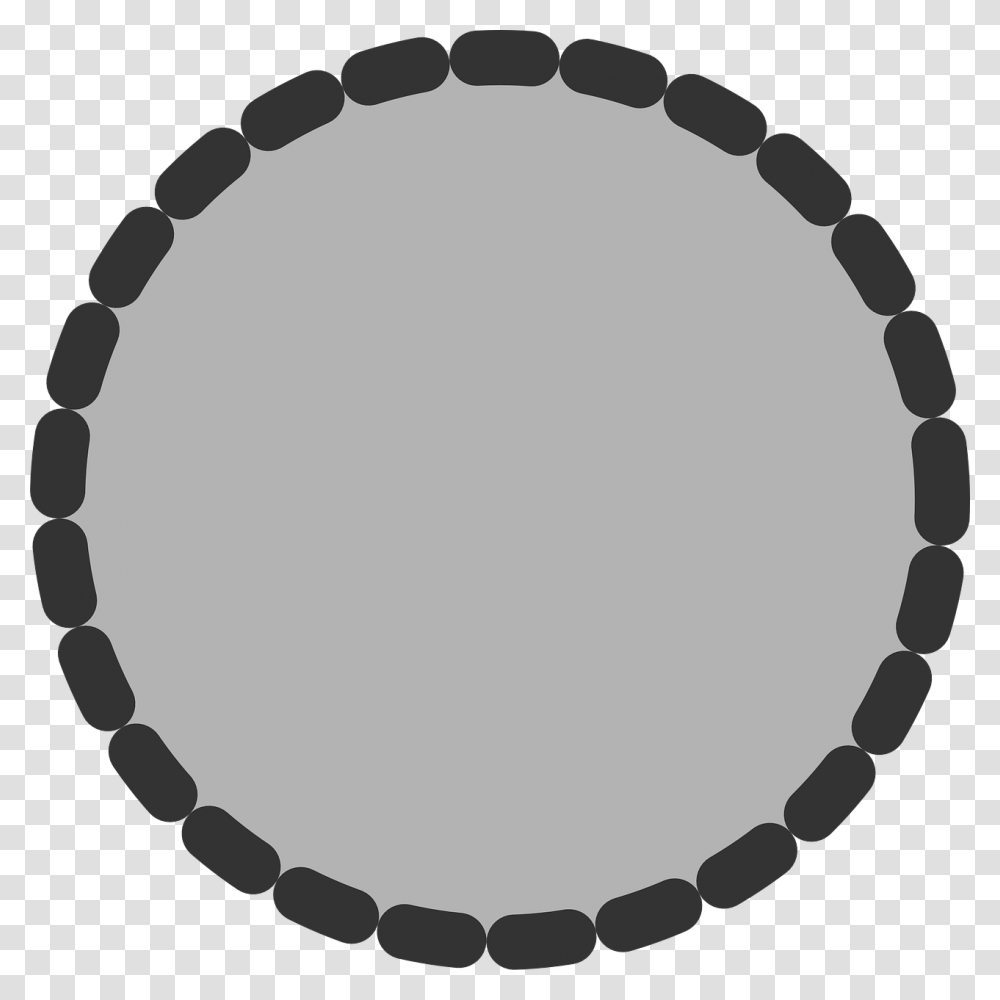 Circle Round Shape Gray Outlined Circle, Sphere, Hole Transparent Png