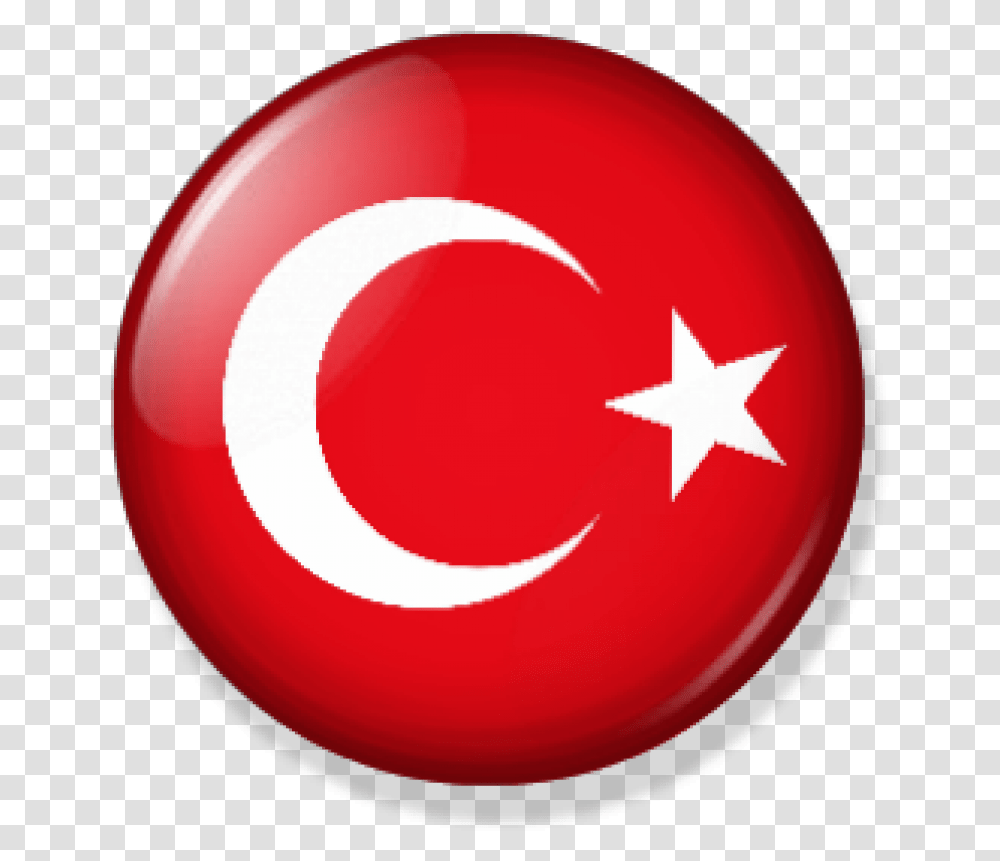 Circle Round Turkey Flag, Logo, Trademark, Balloon Transparent Png