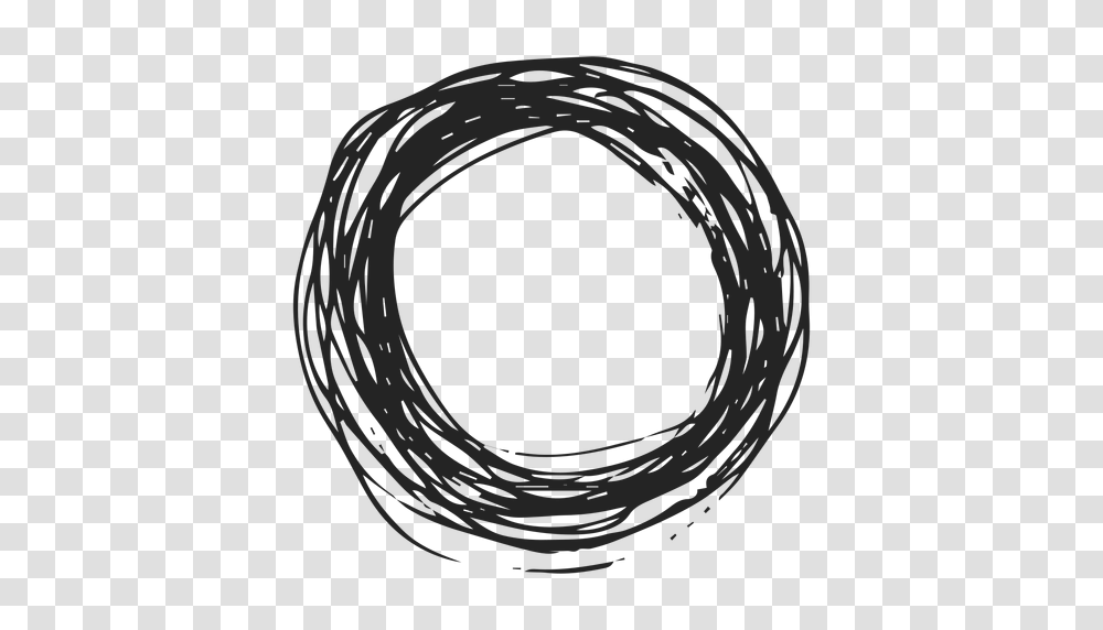 Circle Scribble Icon, Tape, Helmet, Apparel Transparent Png