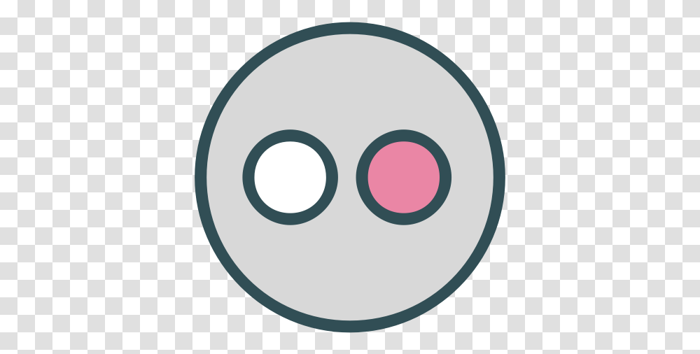 Circle Shape Robot Avatar Brand Free Icon Of Circle, Symbol, Disk, Mask, Logo Transparent Png