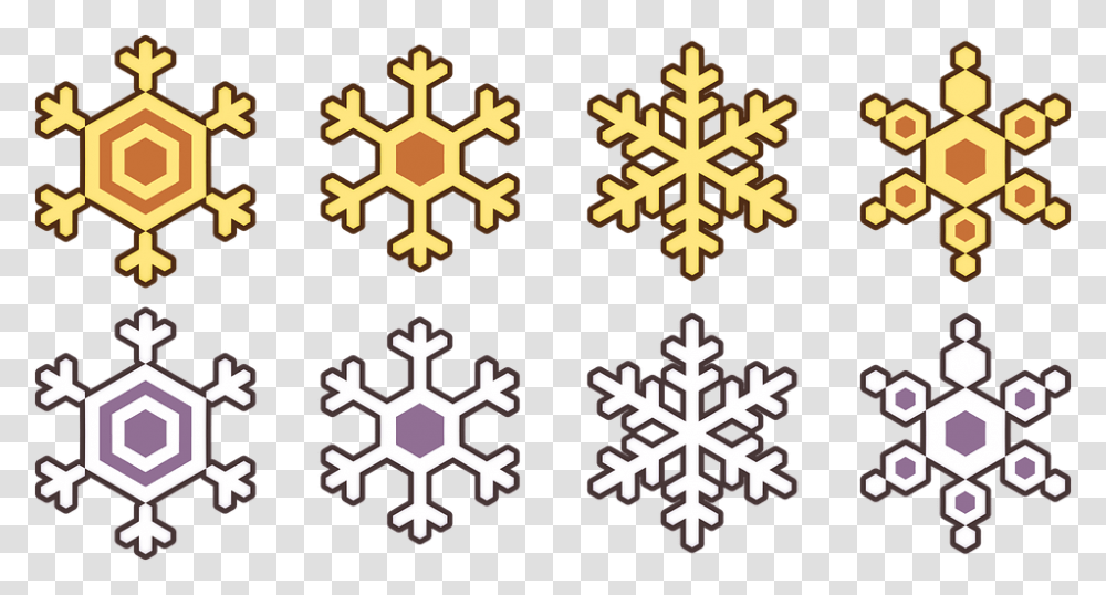 Circle, Snowflake, Cross, Pattern Transparent Png