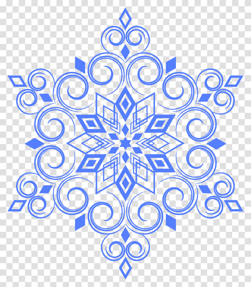 Circle, Snowflake, Pattern Transparent Png