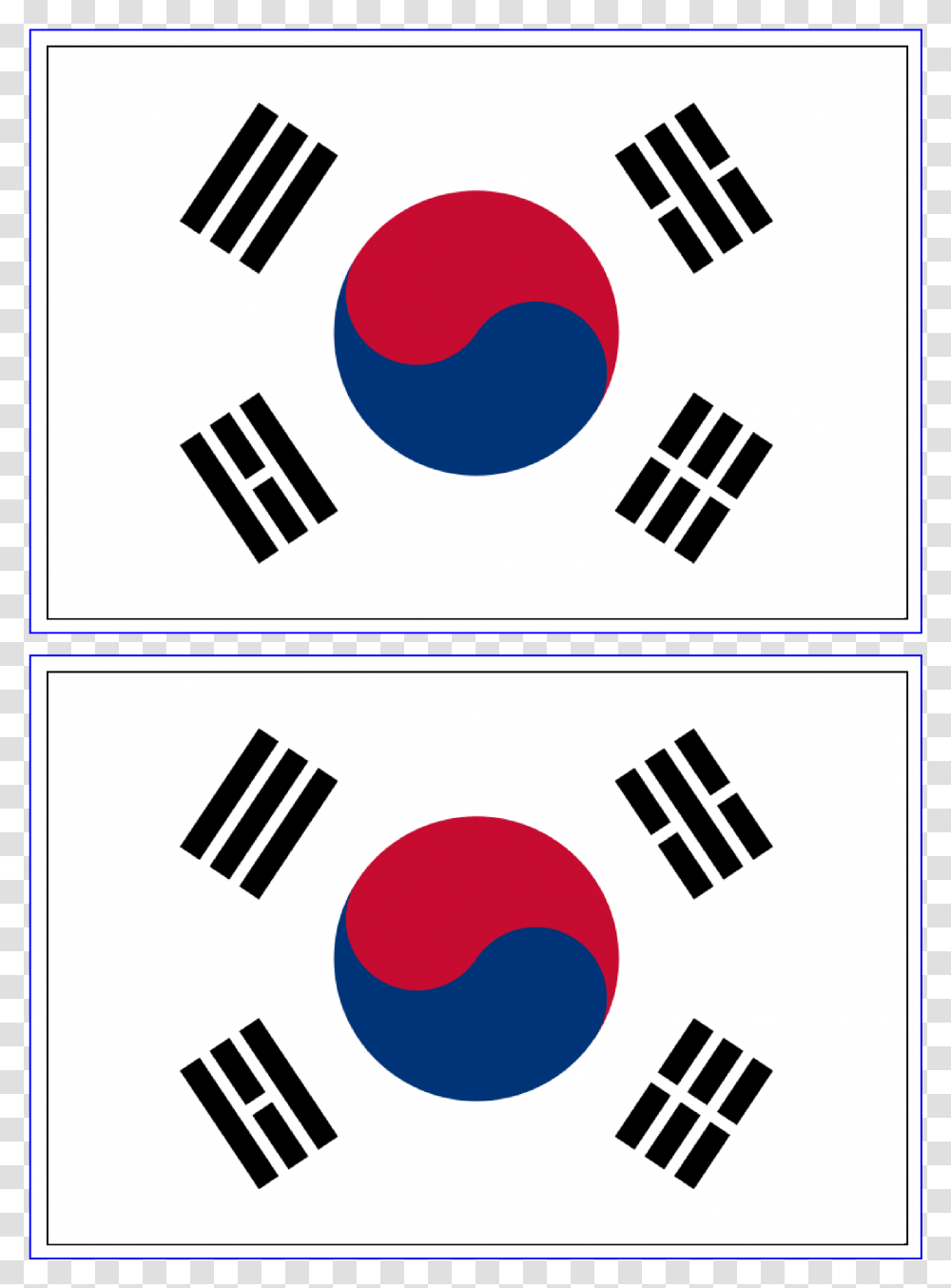 Circle South Korea Flag, Logo, Trademark, Number Transparent Png