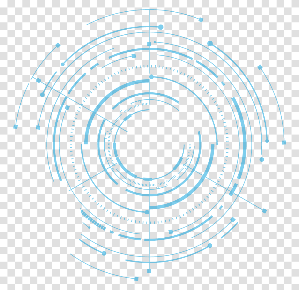 Circle, Spiral, Coil, Light, Astronomy Transparent Png