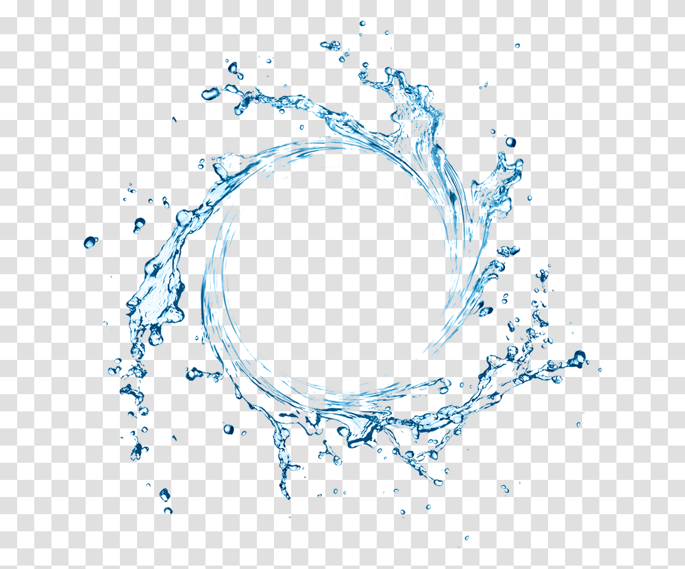 Circle Splash Blue Swirling Water Splash, Droplet, Outdoors Transparent Png
