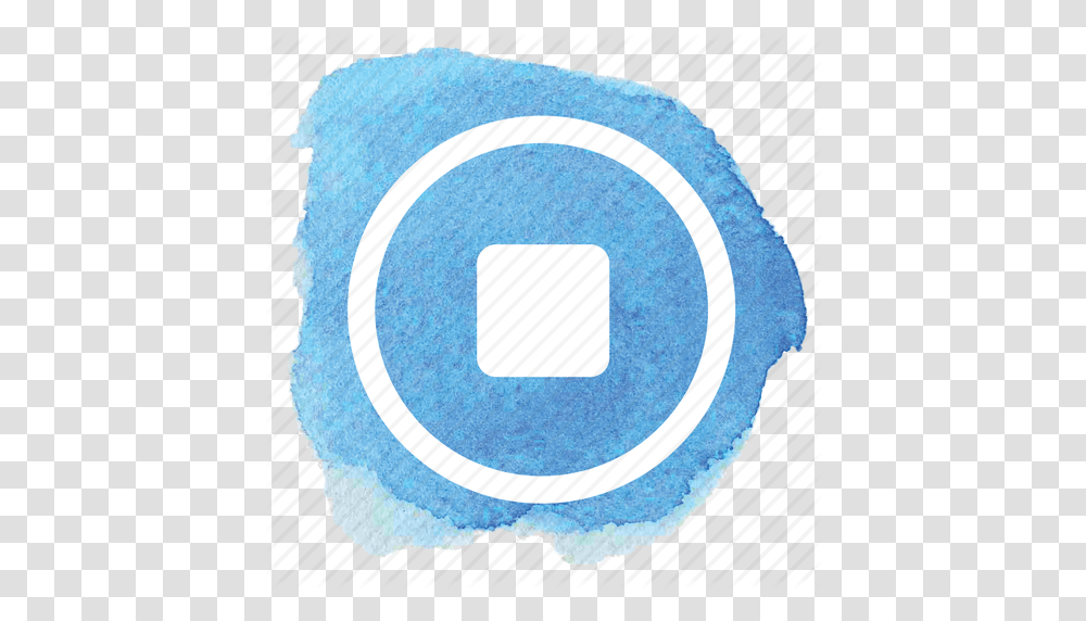 Circle Square Stop Stop Button Icon, Rug, Number Transparent Png