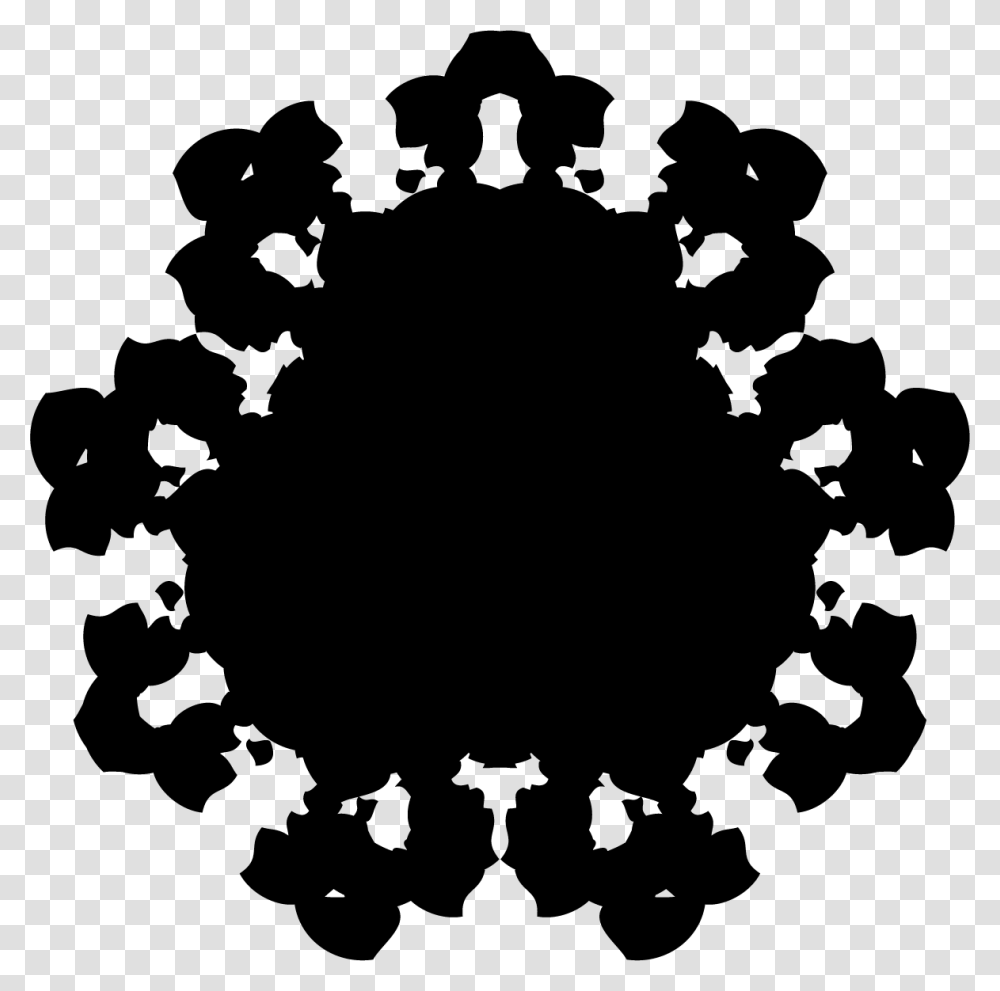 Circle, Stencil, Silhouette, Person, Human Transparent Png