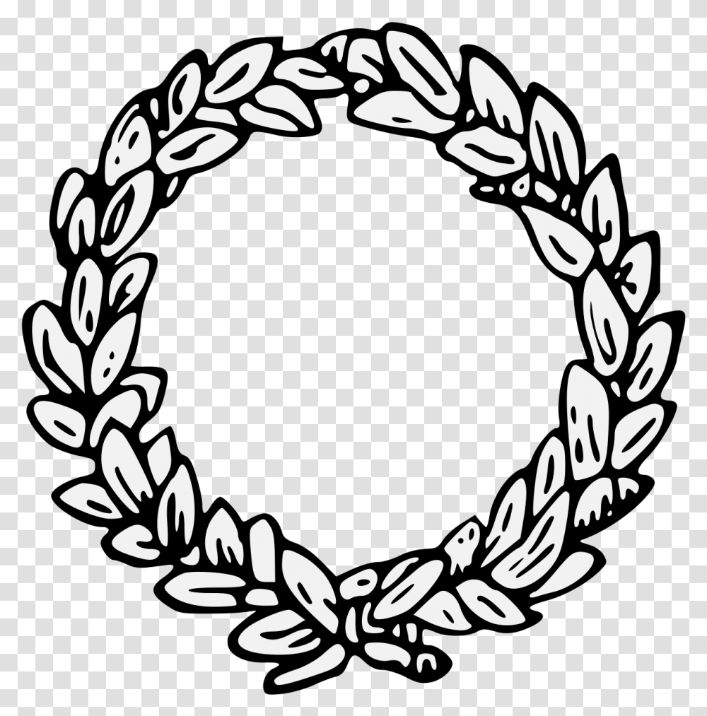 Circle, Stencil, Wreath, Oval Transparent Png