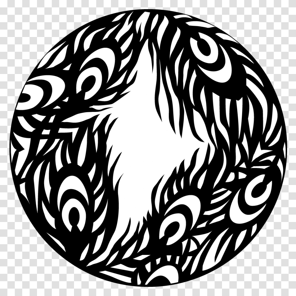 Circle, Stencil, Zebra, Wildlife, Mammal Transparent Png