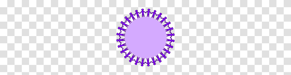 Circle Stick People Black No Border Clip Art For Web, Purple, Balloon Transparent Png