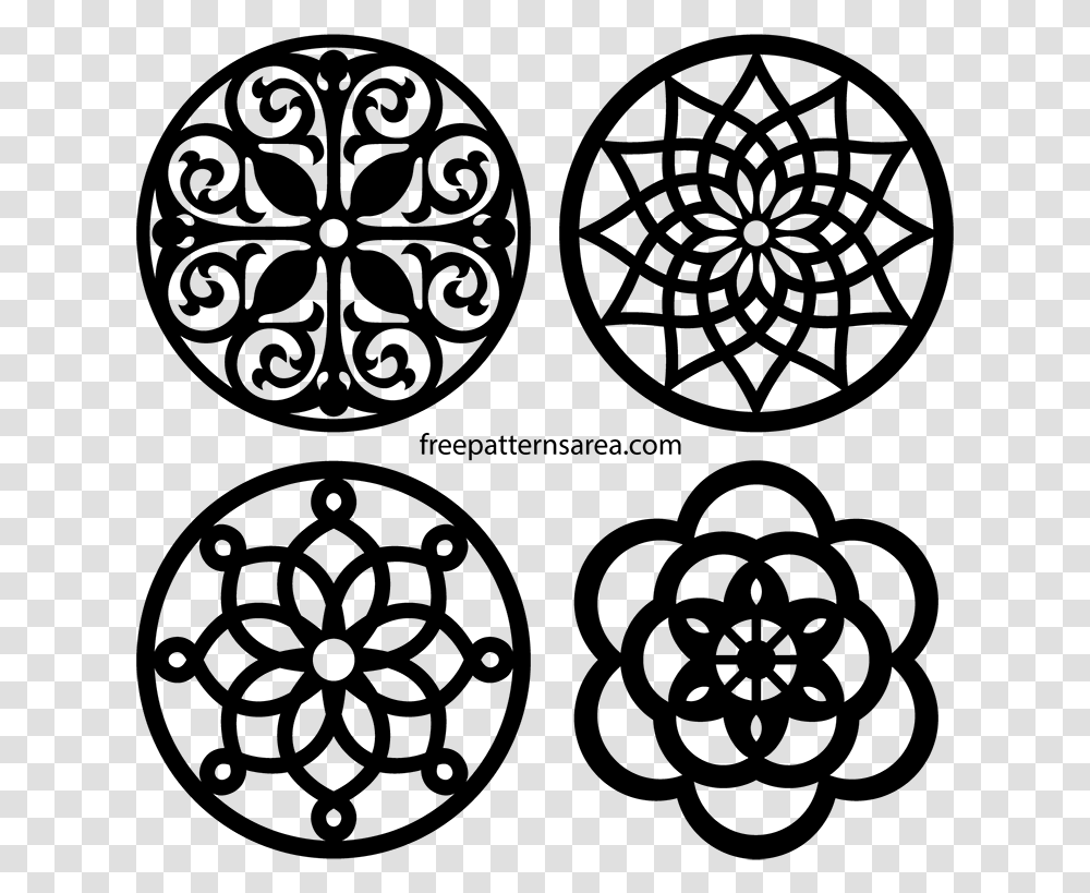 Circle Svg Designs Pattern, Gray, World Of Warcraft Transparent Png