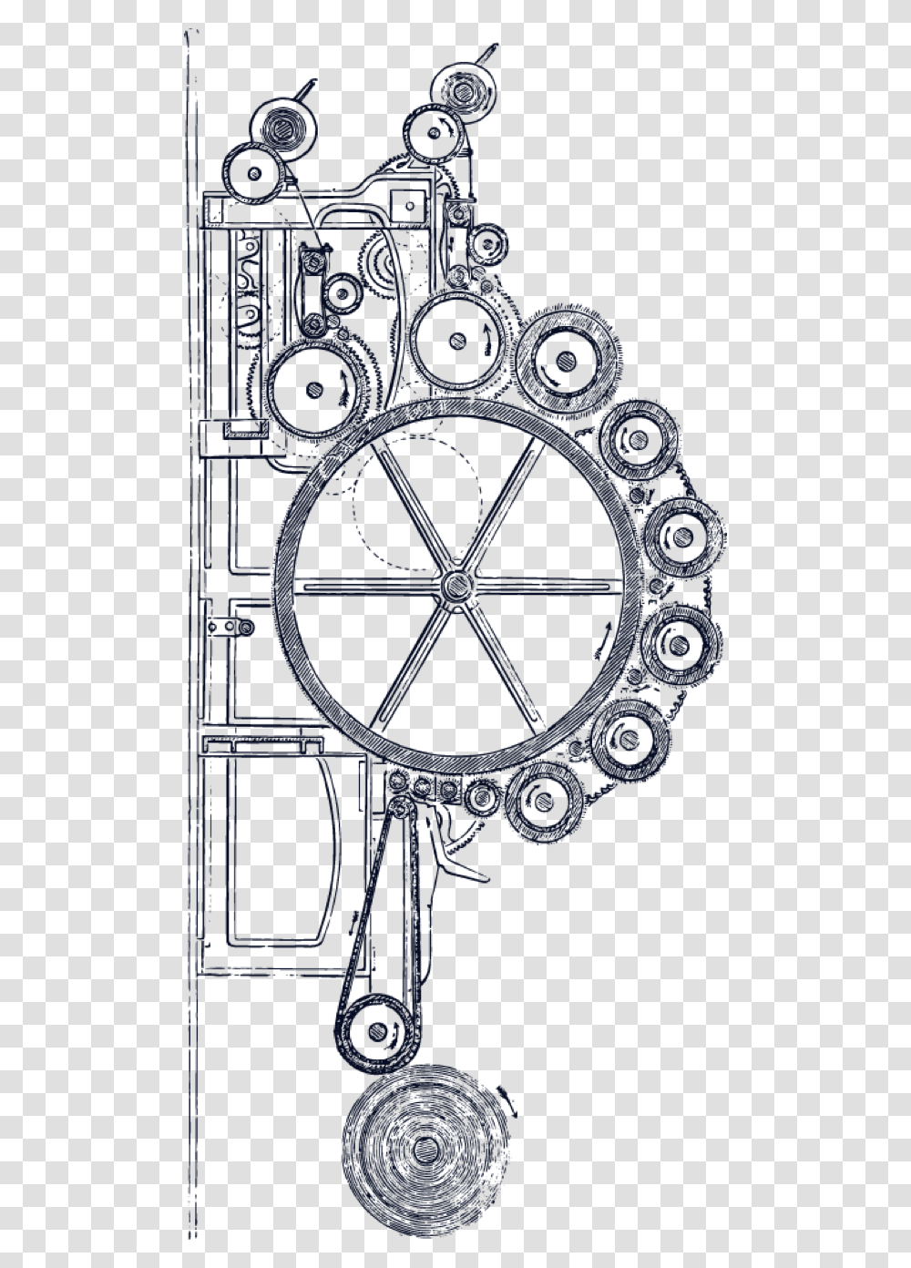 Circle, Machine, Logo, Trademark Transparent Png