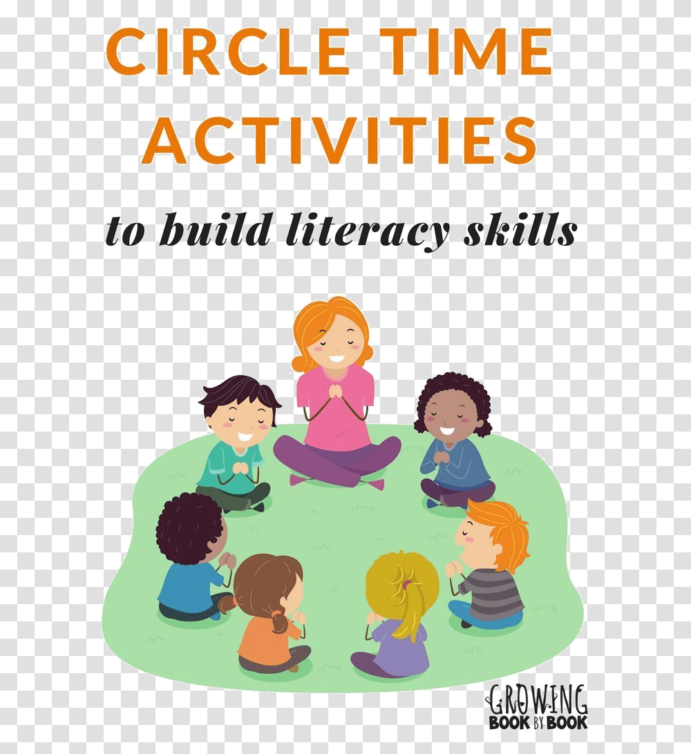 Circle Time Clipart Circle Time Preschool Clipart, Poster, Advertisement, Flyer, Paper Transparent Png