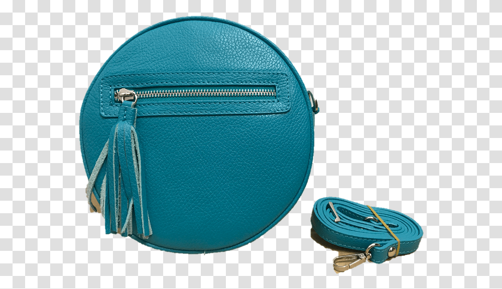 Circle Turquoise Jijou Capri Leather Cross Body Bag Handbag, Purse, Accessories, Accessory, Zipper Transparent Png