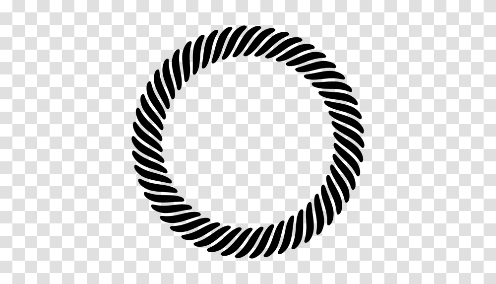 Circle Twisted Rope Frame, Gray, World Of Warcraft Transparent Png