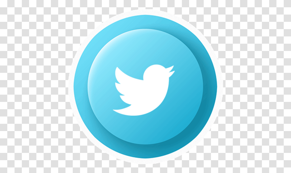 Circle Twitter Icon Image Free Download Searchpng Single Social Media Logo, Bird, Animal, Cat, Pet Transparent Png