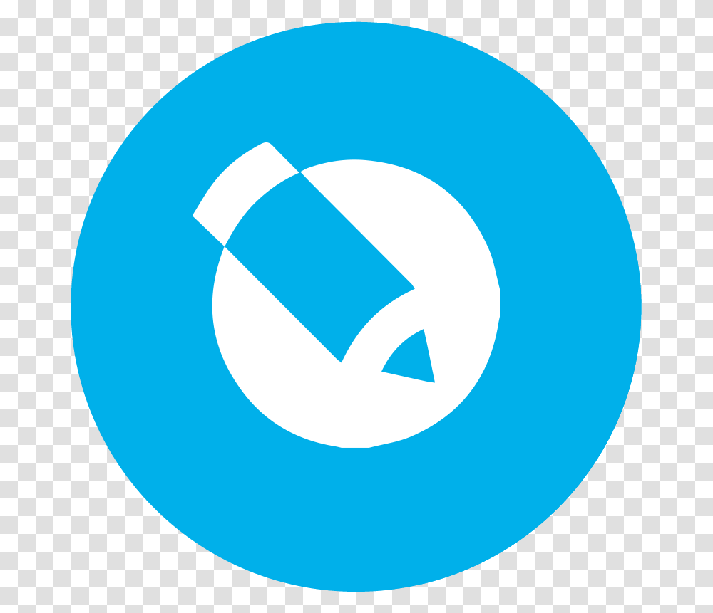Circle Twitter Logo Download, Trademark, Recycling Symbol Transparent Png