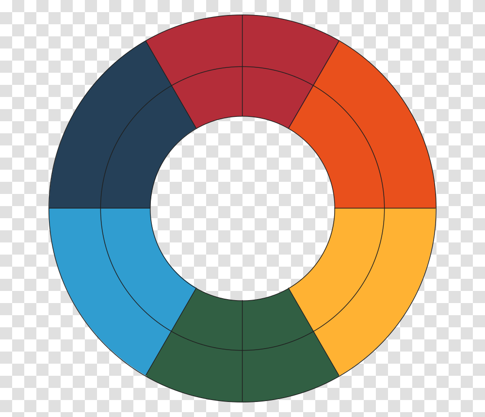 Circle With 6 Slices, Label, Balloon Transparent Png