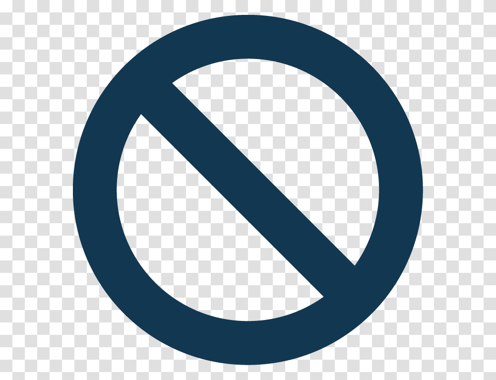 Circle With Line Through It, Tape, Sign, Road Sign Transparent Png