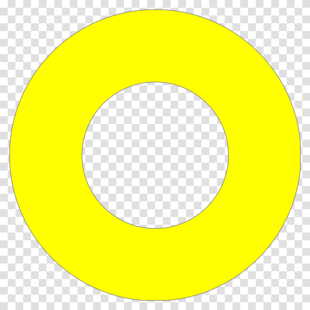Circle Yellow Ring, Number, Alphabet Transparent Png