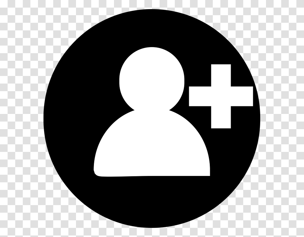 Circleclip Artsymbol Add User Icon, Silhouette, Logo, Trademark, Word Transparent Png