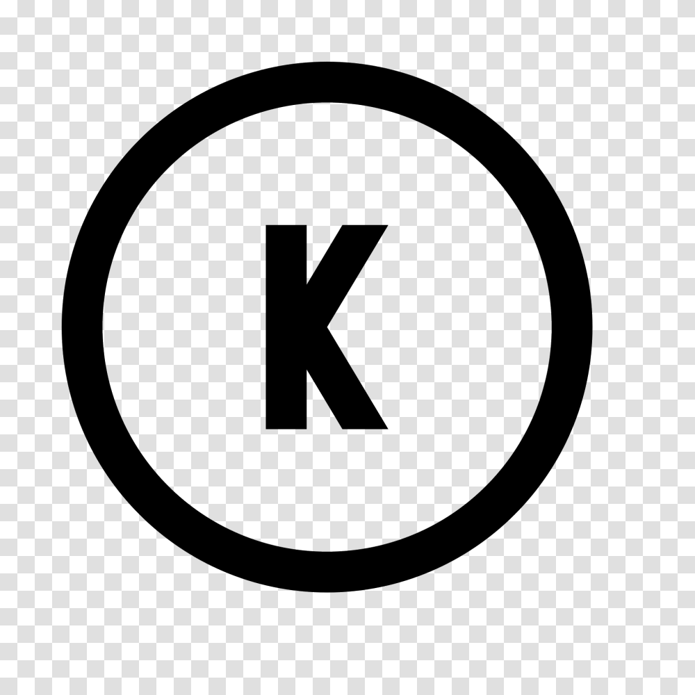Circled K Icon, Gray, World Of Warcraft Transparent Png