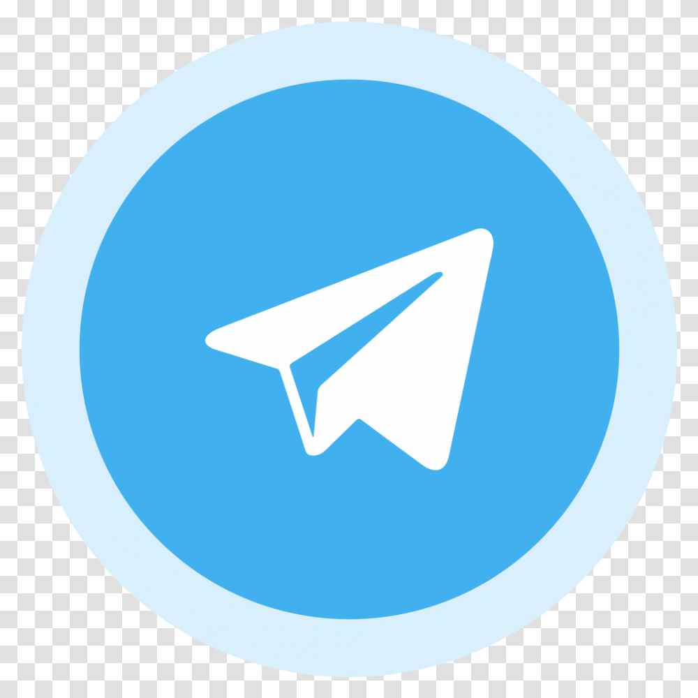 Circled Telegram Logo Image Telegram Icon, Symbol, Trademark, Sign, Star Symbol Transparent Png