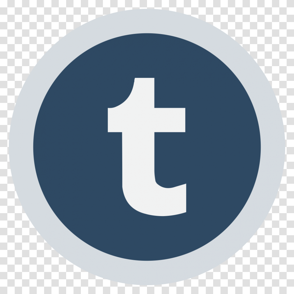 Circled Tumblr Logo Image, Number, Alphabet Transparent Png
