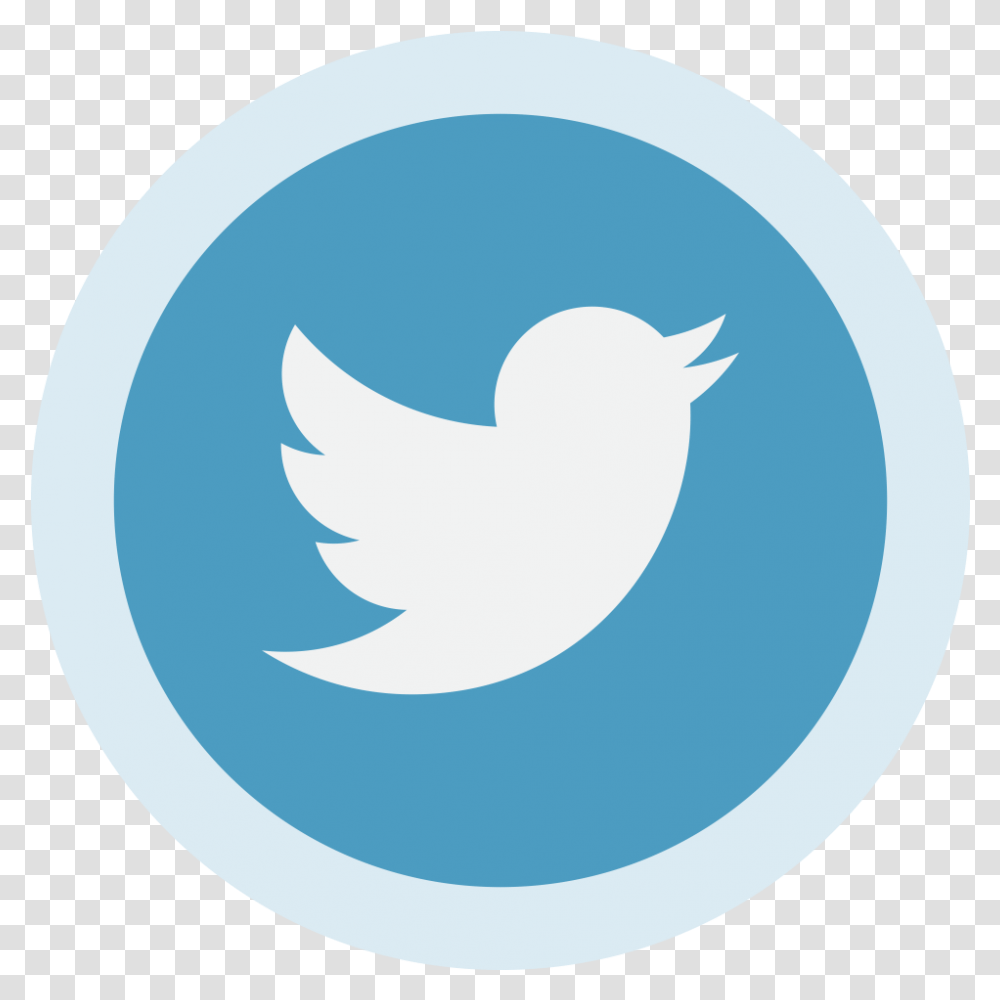 Circled Twitter Logo Image Gif Profile Picture Twitter, Symbol, Trademark, Bird, Animal Transparent Png