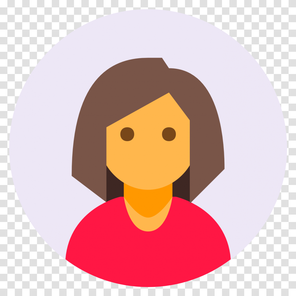 Circled User Female Skin Type 4 Icon Profile Icon Full Woman User Icon, Food, Logo, Symbol, Trademark Transparent Png