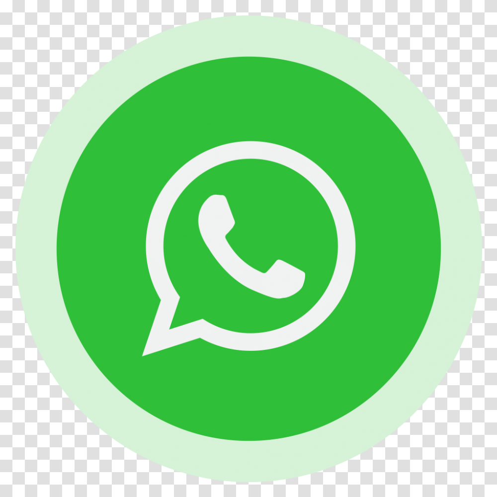 Circled Whatsapp Logo Image Purepng Free Whats App Whatsapp Logo, Label, Text, Symbol, Trademark Transparent Png