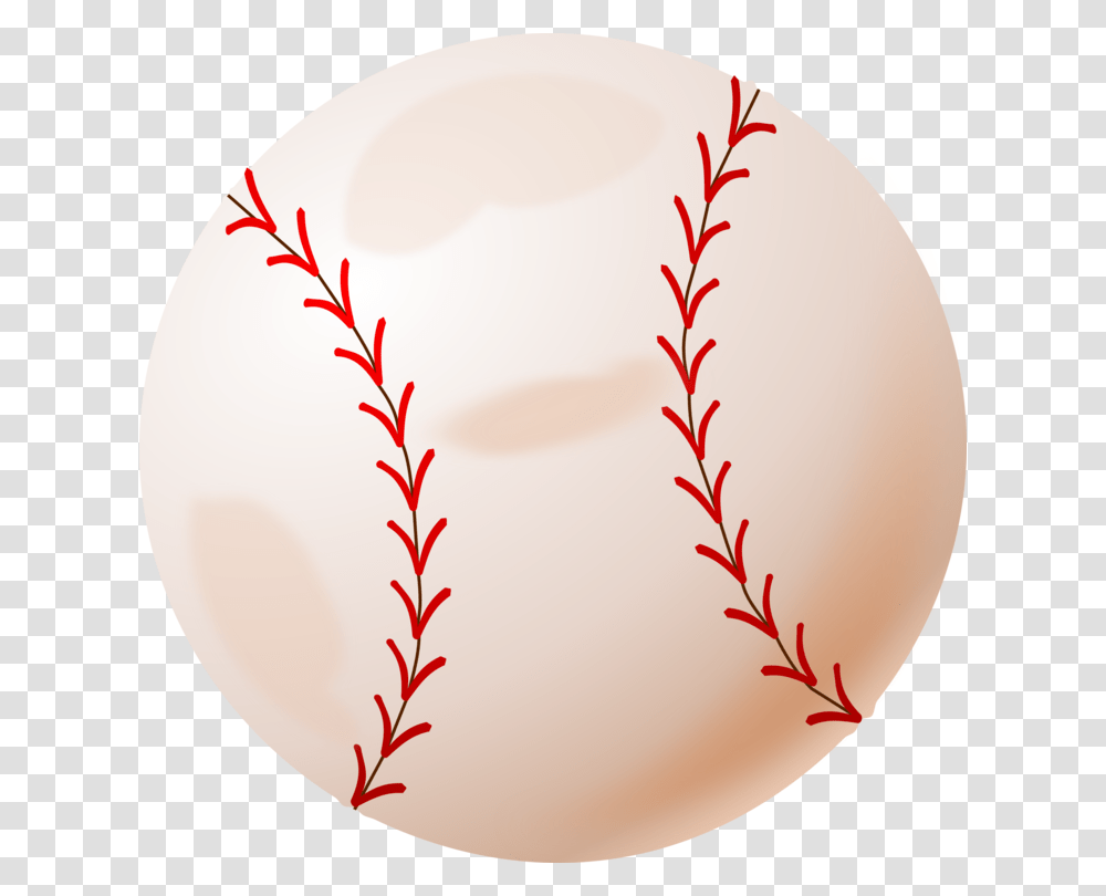 Circleflowerbaseball Softball, Oval, Pattern, Egg, Food Transparent Png