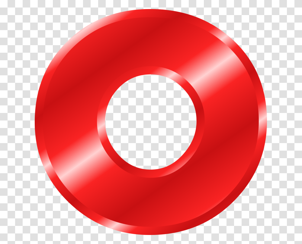 Circleredalphabet Red Letter O, Life Buoy, Number Transparent Png