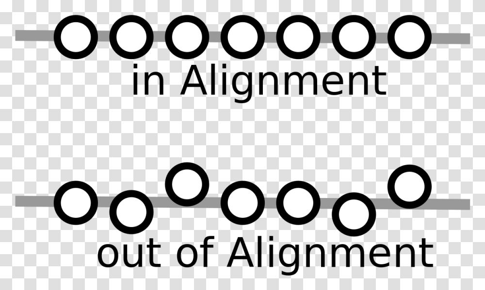 Circles Aligned And Circles Out Of Alignment Alignment Digital Design Examples, Texture, Stencil Transparent Png