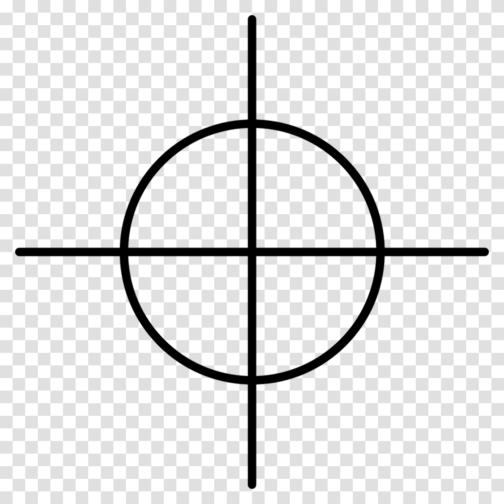 Circles In The Coordinate Plane Crosshair, Gray, World Of Warcraft Transparent Png