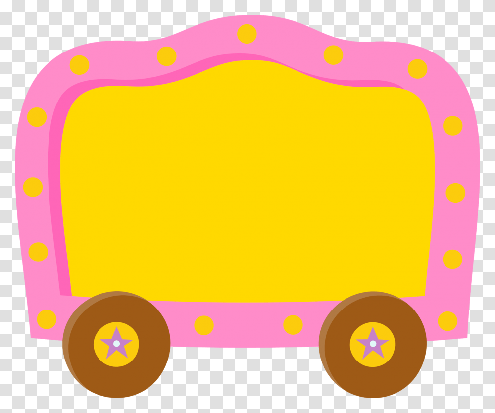 Circo Circo Rosa Em, Vehicle, Transportation, Toy Transparent Png